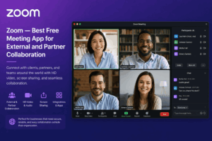 Zoom — Best Free Meeting App for External and Partner Collaboration