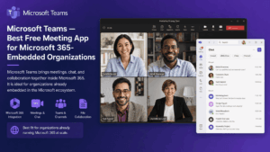 Microsoft Teams — Best Free Meeting App for Microsoft 365-Embedded Organizations