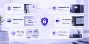 How Communication Architecture Affects Security