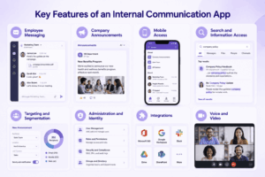 Key Features of an Internal Communication App