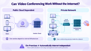 Can Video Conferencing Work Without the Internet?